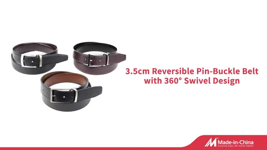 Мужское повседневное платье с двойным петлевым поясом и одним зубцом (35